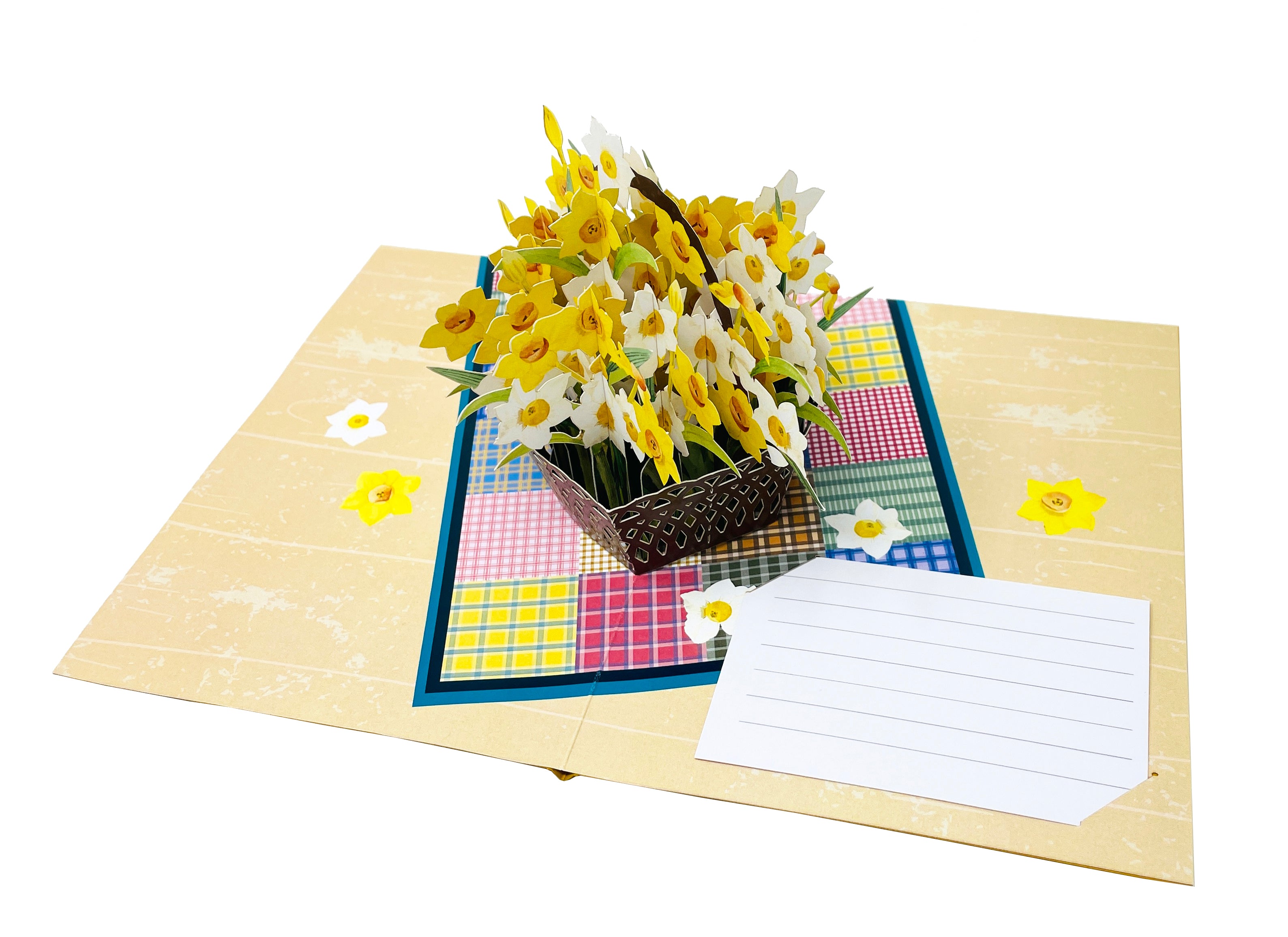 Gorgeous Daffodil Flower - WOW 3D Pop Up Greeting Card
