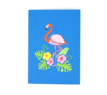 Load image into Gallery viewer, Flamingo - WOW 3D Color Pop Up Card