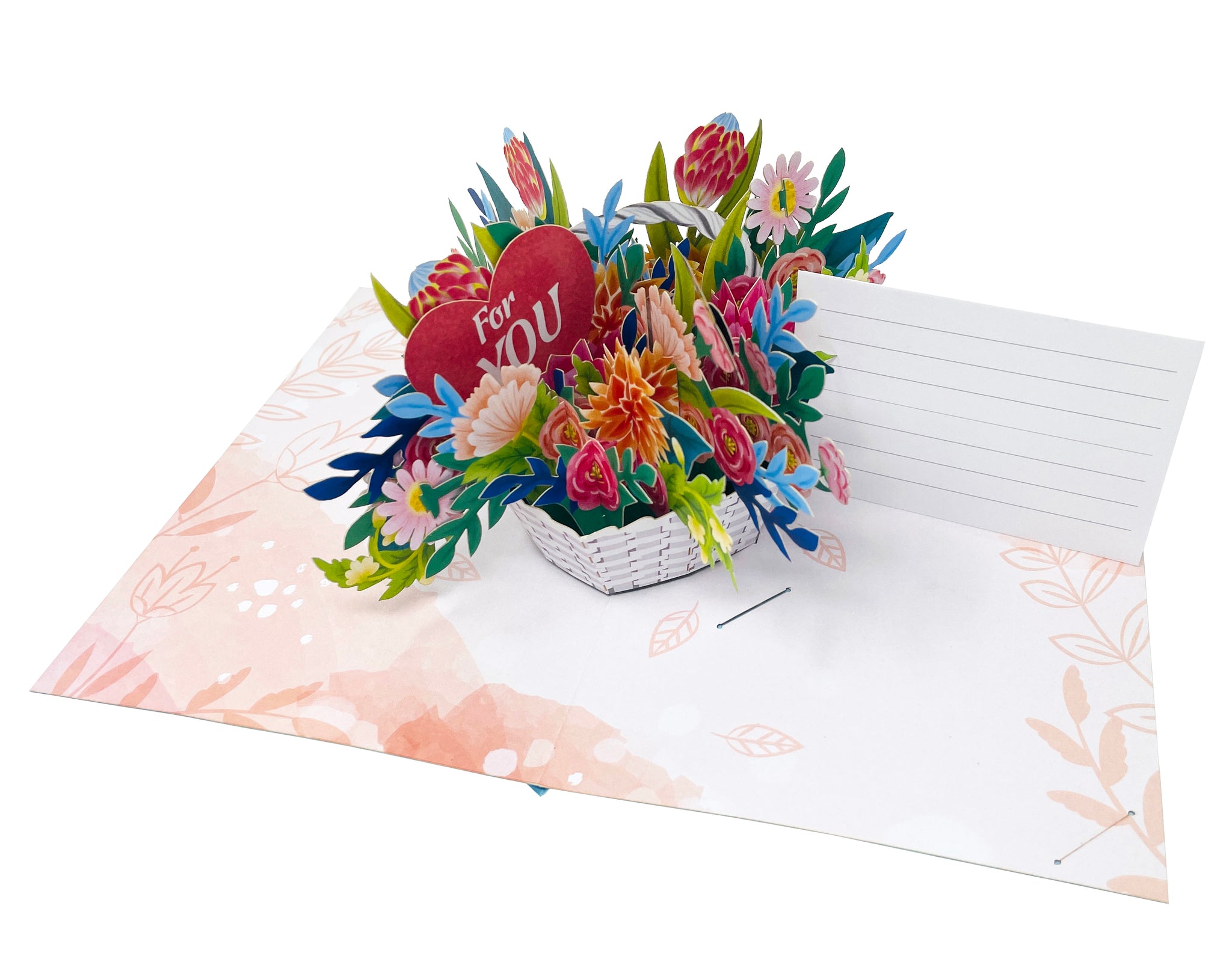Flower Basket For - WOW 3D Pop Up Greeting Card – Pop Up Card