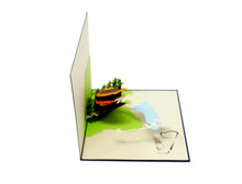 Load image into Gallery viewer, Female Golf Player - WOW 3D Pop Up Greeting Card