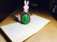 Load image into Gallery viewer, Little Bunnies - Pop Up Card
