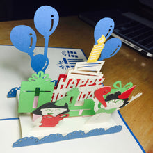 Load image into Gallery viewer, Birthday Party - Birthday Pop Up Cards
