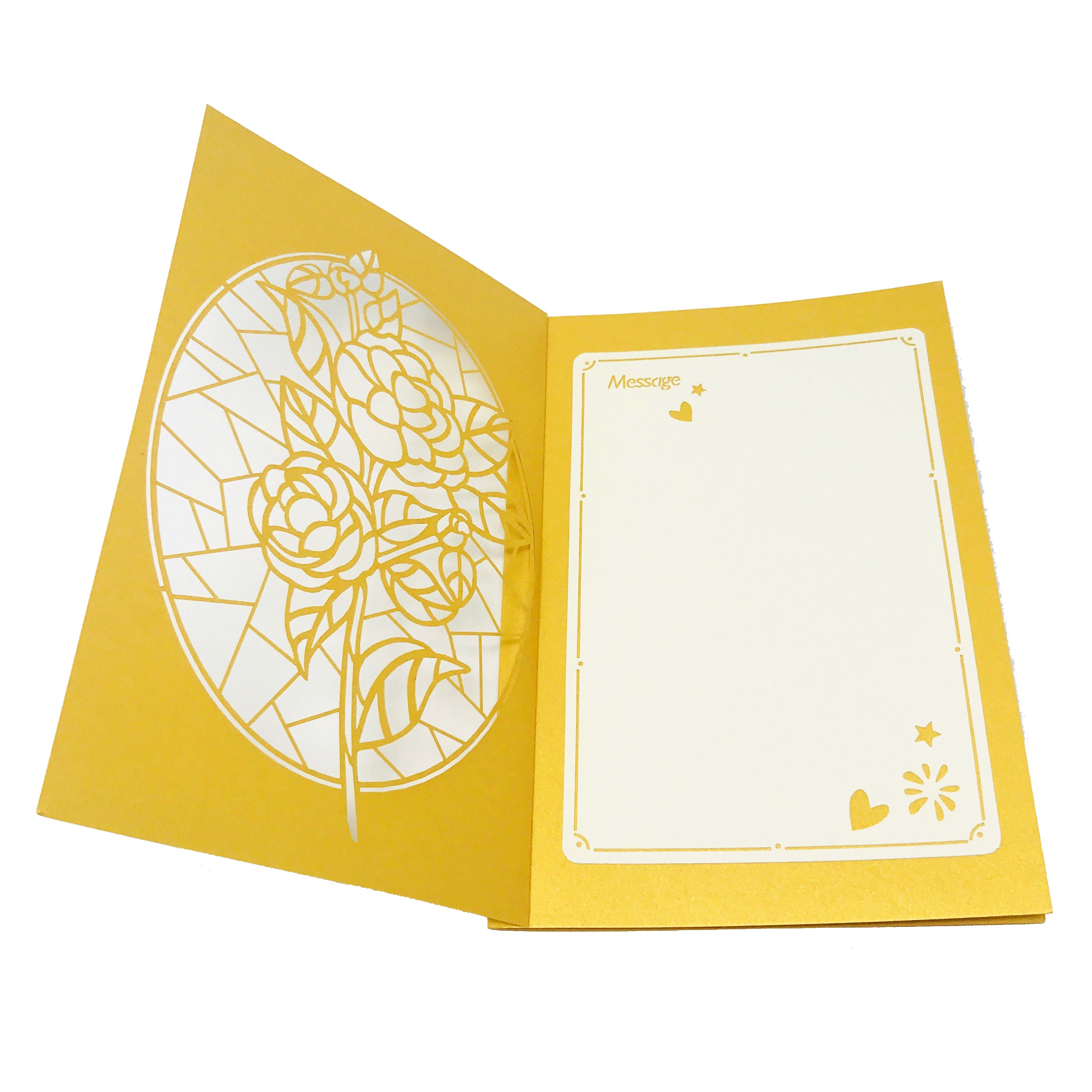 Wow Camellia Flower - 3D Pop Up Greeting Card – WOW Pop Up Card