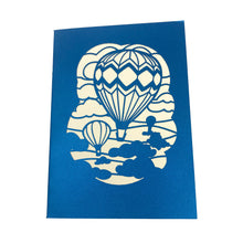 Load image into Gallery viewer, Hot Air Balloon - WOW 3D Pop Up Card