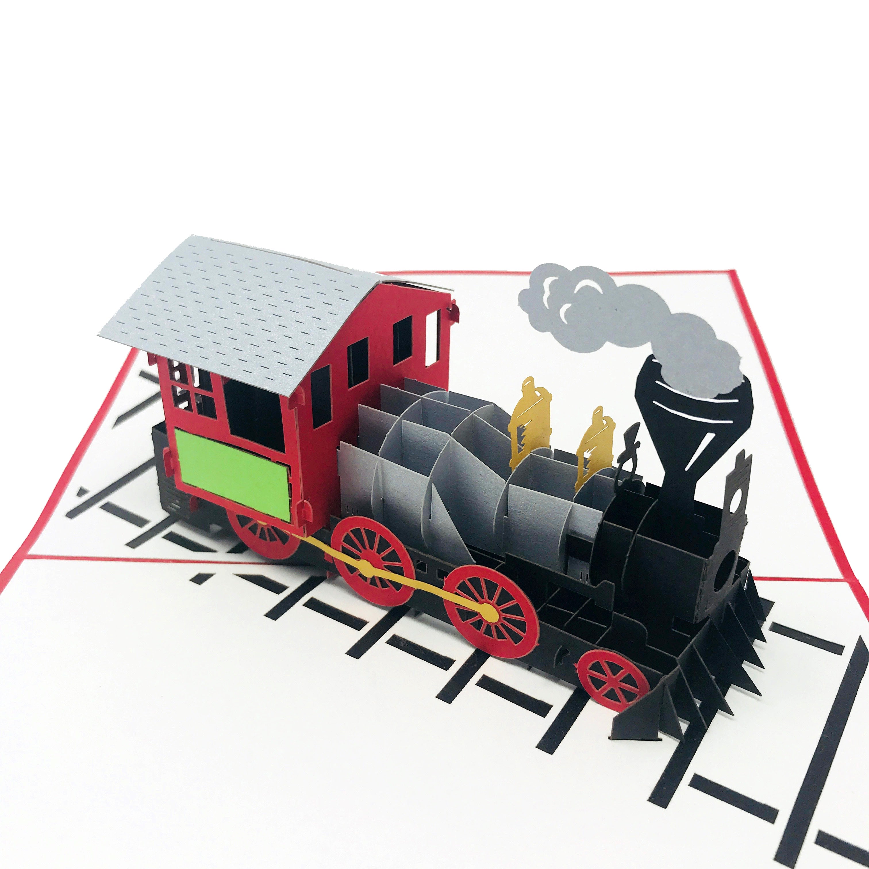 The Train Pop Up Card Template That Will Impress Anyone - n5uhht4