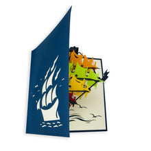 Load image into Gallery viewer, Ocean Ship - WOW 3D Pop Up Card
