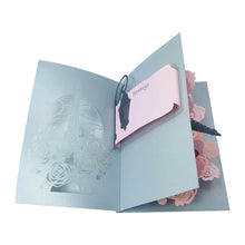Load image into Gallery viewer, Love in Paris - WOW 3D 2 Layers Message Pop Up Card
