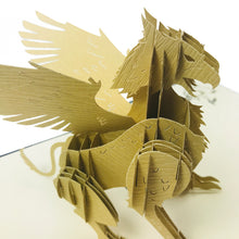 Load image into Gallery viewer, Wow The Griffin - 3D Pop Up Greeting Card