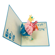 Load image into Gallery viewer, Wow Little Cupcake Birthday - 3D Pop Up Greeting Card