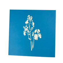 Load image into Gallery viewer, Iris Flower Vase - WOW 3D Pop Up Card