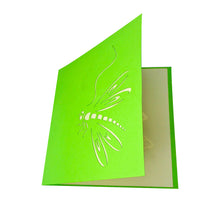 Load image into Gallery viewer, Dragon Fly - WOW 3D Pop Up Card
