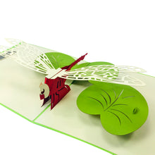 Load image into Gallery viewer, Dragon Fly - WOW 3D Pop Up Card
