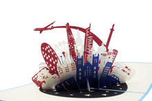 Load image into Gallery viewer, London Skyline - WOW 3D Pop Up Greeting Card