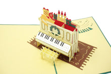 Load image into Gallery viewer, Piano - WOW 3D Pop Up Greeting Card