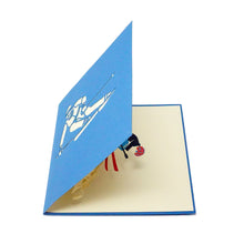 Load image into Gallery viewer, Skiing - WOW 3D Pop Up Greeting Card