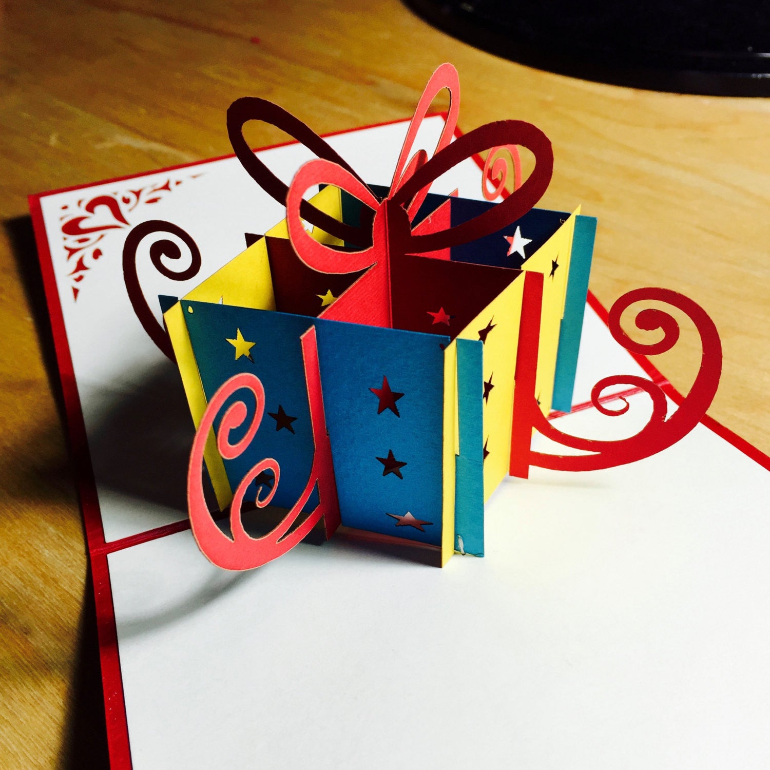 Birthday Gift Box - WOW Pop Up Card